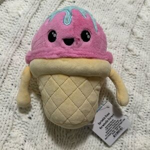 Iscream Sprinkle  Cone Plush
